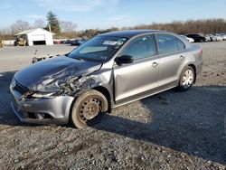 Salvage cars for sale at Grantville, PA auction: 2012 Volkswagen Jetta Base