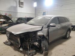 Salvage cars for sale at Des Moines, IA auction: 2019 KIA Sorento LX