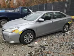 Vehiculos salvage en venta de Copart Waldorf, MD: 2015 Toyota Camry LE