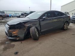 Salvage cars for sale at Dyer, IN auction: 2016 Ford Fusion S