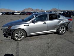 Salvage cars for sale at North Las Vegas, NV auction: 2013 KIA Optima EX