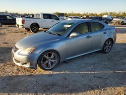 Salvage cars for sale at Houston, TX auction: 2010 Lexus IS 250