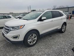 Salvage cars for sale at Barberton, OH auction: 2015 Ford Edge SEL