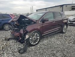 Salvage cars for sale at auction: 2020 Ford Edge Titanium