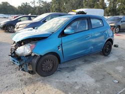 Carros salvage para piezas a la venta en subasta: 2015 Mitsubishi Mirage DE