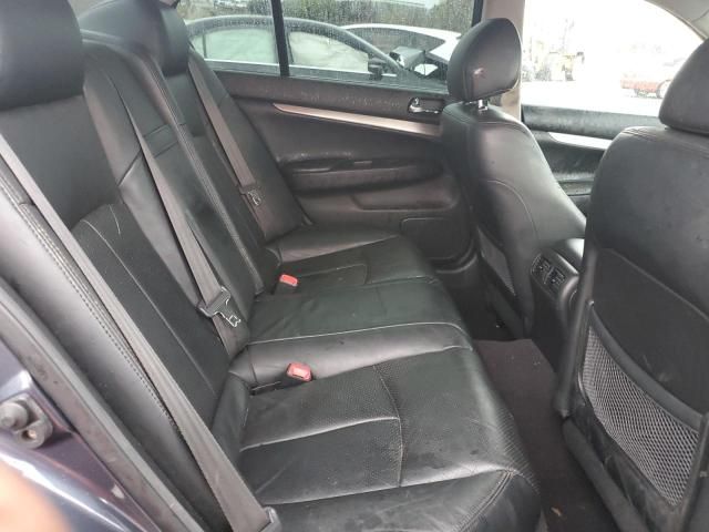 2010 Infiniti G37 Base