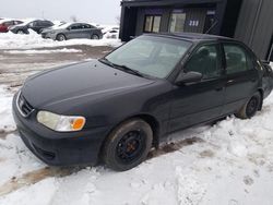 Toyota Vehiculos salvage en venta: 2001 Toyota Corolla CE