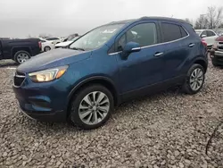 Buick Encore salvage cars for sale: 2019 Buick Encore Preferred