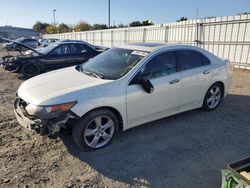 Salvage cars for sale at Sacramento, CA auction: 2010 Acura TSX