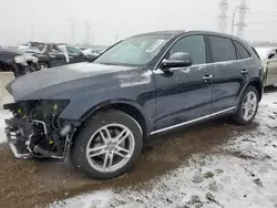 Salvage cars for sale from Copart Elgin, IL: 2016 Audi Q5 Premium Plus