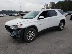 Vehiculos salvage en venta de Copart Dunn, NC: 2018 Chevrolet Traverse LT