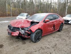 Salvage cars for sale from Copart Cookstown, ON: 2020 Acura TLX Technology