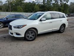 Salvage cars for sale at Greenwell Springs, LA auction: 2020 Infiniti QX60 Luxe