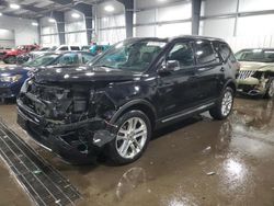 Salvage cars for sale at Ham Lake, MN auction: 2017 Ford Explorer XLT