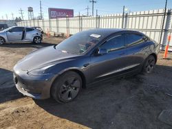 Salvage cars for sale at Chicago Heights, IL auction: 2023 Tesla Model 3