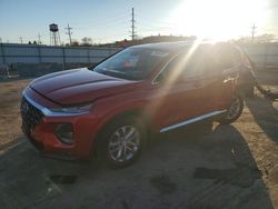 Salvage cars for sale at Chicago Heights, IL auction: 2020 Hyundai Santa FE SEL