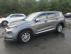 Salvage cars for sale at Exeter, RI auction: 2020 Hyundai Santa FE SE