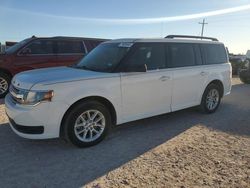 Salvage cars for sale at Andrews, TX auction: 2014 Ford Flex SE