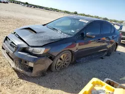 Salvage cars for sale at San Antonio, TX auction: 2016 Subaru WRX STI