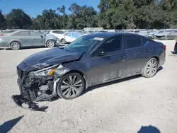 Nissan salvage cars for sale: 2021 Nissan Altima SR