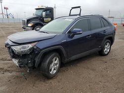 Salvage cars for sale at Greenwood, NE auction: 2021 Toyota Rav4 XLE