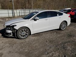 Salvage cars for sale at Hurricane, WV auction: 2017 Ford Fusion SE