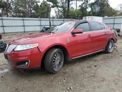 Salvage cars for sale at Hampton, VA auction: 2010 Lincoln MKS