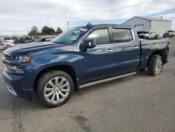 Chevrolet Vehiculos salvage en venta: 2021 Chevrolet Silverado K1500 High Country