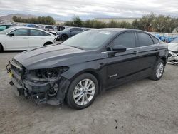 Salvage cars for sale at Las Vegas, NV auction: 2019 Ford Fusion SE