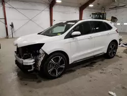 Salvage cars for sale at Center Rutland, VT auction: 2022 Ford Edge ST