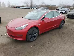 Tesla Model 3 salvage cars for sale: 2020 Tesla Model 3