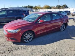 Salvage cars for sale at Sacramento, CA auction: 2017 Ford Fusion SE Hybrid