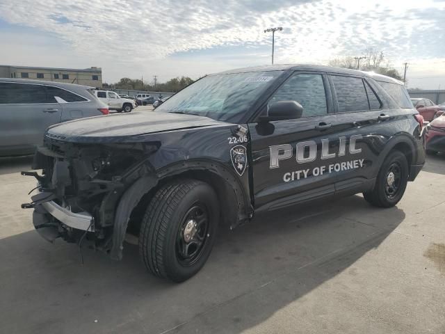 2022 Ford Explorer Police Interceptor