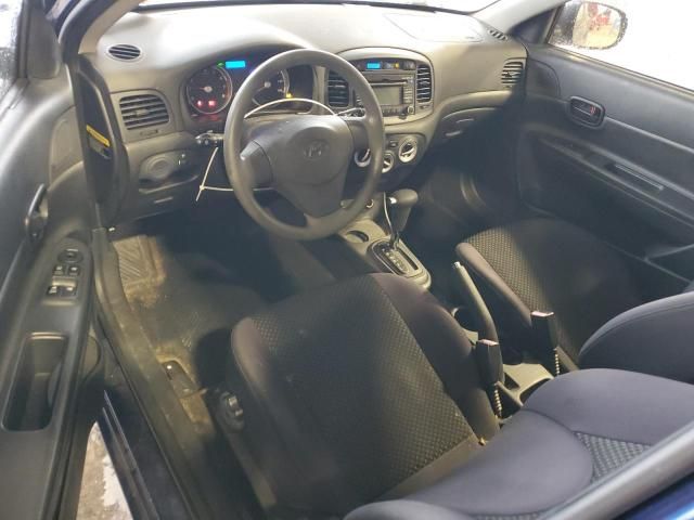 2010 Hyundai Accent Blue