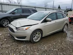 Salvage cars for sale at Lansing, MI auction: 2017 Ford Focus SE