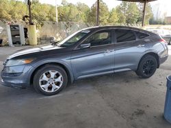 Salvage cars for sale at Gaston, SC auction: 2012 Honda Crosstour EXL