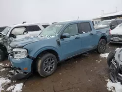 Salvage cars for sale at Brighton, CO auction: 2022 Ford Maverick XL