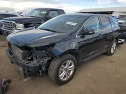 Salvage cars for sale at Brighton, CO auction: 2018 Ford Edge SEL