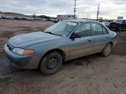 Salvage cars for sale at Colorado Springs, CO auction: 1999 Ford Escort LX