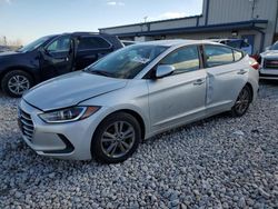 Salvage cars for sale at Wayland, MI auction: 2018 Hyundai Elantra SEL