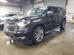 SUV salvage a la venta en subasta: 2015 Chevrolet Suburban K1500 LTZ