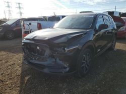 Salvage cars for sale at Elgin, IL auction: 2017 Mazda CX-5 Grand Touring