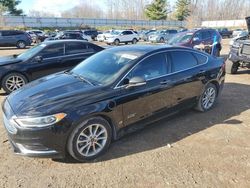 Ford salvage cars for sale: 2018 Ford Fusion SE Phev