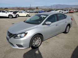 Salvage cars for sale from Copart Van Nuys, CA: 2017 Nissan Sentra S