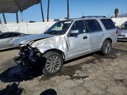 Lincoln Vehiculos salvage en venta: 2017 Lincoln Navigator Select