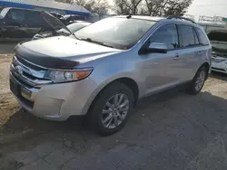 Salvage cars for sale at Wichita, KS auction: 2012 Ford Edge SEL