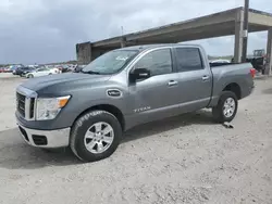 Salvage cars for sale at West Palm Beach, FL auction: 2017 Nissan Titan S