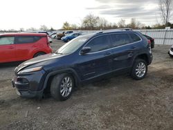 SUV salvage a la venta en subasta: 2016 Jeep Cherokee Limited