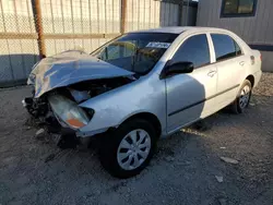 Salvage cars for sale at Los Angeles, CA auction: 2008 Toyota Corolla CE