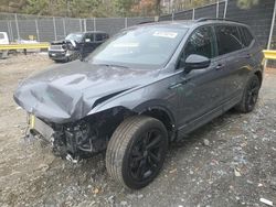 Volkswagen salvage cars for sale: 2023 Volkswagen Tiguan SE R-LINE Black